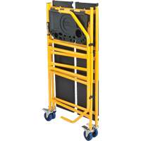 Jobsite Series 4' Safety Rail & Tool Shelf Scaffold Kit, Steel Frame, 49-1/2" D x 57-3/4" H St. Lawrence Industrial & Safety Supply