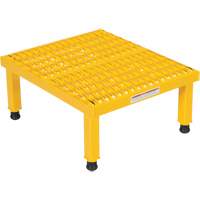 Plate-forme ajustable Step-Mate, 1 marche(s), 23-1/2" la x 19-9/16" lo x 16-1/2" h, Capacit&eacute; 500 lb St. Lawrence Industrial & Safety Supply