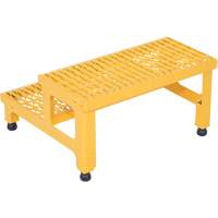 Plate-forme ajustable Step-Mate, 2 marche(s), 23-13/16" la x 22-7/8" lo x 15-1/4" h, Capacit&eacute; 500 lb St. Lawrence Industrial & Safety Supply