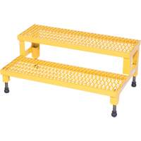 Plate-forme ajustable Step-Mate, 2 marche(s), 36-3/16" la x 22-7/8" lo x 15-1/4" h, Capacit&eacute; 500 lb St. Lawrence Industrial & Safety Supply