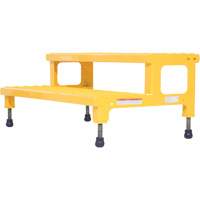Plate-forme ajustable Step-Mate, 2 marche(s), 36-3/16" la x 22-7/8" lo x 15-1/4" h, Capacit&eacute; 500 lb St. Lawrence Industrial & Safety Supply