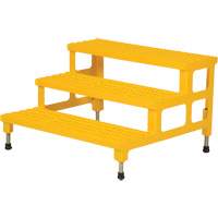 Plate-forme ajustable Step-Mate, 3 marche(s), 36-3/16" la x 33-7/8" lo x 22-1/4" h, Capacit&eacute; 500 lb St. Lawrence Industrial & Safety Supply