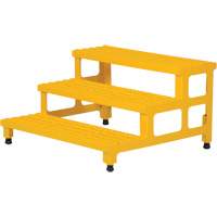 Plate-forme ajustable Step-Mate, 3 marche(s), 36-3/16" la x 33-7/8" lo x 22-1/4" h, Capacit&eacute; 500 lb St. Lawrence Industrial & Safety Supply