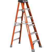 Escabeau, 6', Fibre de verre, Capacit&eacute; 375 lb, Type 1AA St. Lawrence Industrial & Safety Supply