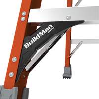 Escabeau avec plateforme Safespace, 12', Cap. De 300 lb St. Lawrence Industrial & Safety Supply