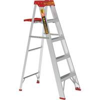 Step Ladder with Paint Tray, 5', Aluminum, 200 lbs. Capacity, Type 3 St. Lawrence Industrial & Safety Supply