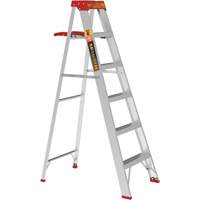 Step Ladder with Paint Tray, 6', Aluminum, 200 lbs. Capacity, Type 3 St. Lawrence Industrial & Safety Supply