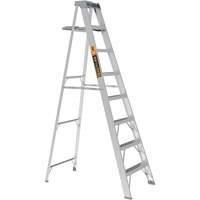 Step Ladder with Paint Tray, 8', Aluminum, 225 lbs. Capacity, Type 2 St. Lawrence Industrial & Safety Supply