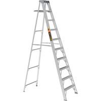 Step Ladder with Paint Tray, 10', Aluminum, 225 lbs. Capacity, Type 2 St. Lawrence Industrial & Safety Supply