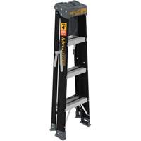 Step Ladder with Paint Tray, 4', Fibreglass, 250 lbs. Capacity, Type 1 St. Lawrence Industrial & Safety Supply