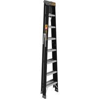 Step Ladder with Paint Tray, 8', Fibreglass, 250 lbs. Capacity, Type 1 St. Lawrence Industrial & Safety Supply