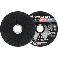 Meules &agrave; tronçonner renforc&eacute;es Zip+ pour meuleuse &agrave; angle droit, 4-1/2" x 1/16", Arbre de 7/8", Type 1, Alumine de zirconium, 13 300 Tr/min St. Lawrence Industrial & Safety Supply