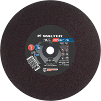 Ripcut Stainless Steel & Steel Cut-Off Wheel for Stationary Saws, 14" x 1/8", 1" Arbor, Type 1, Aluminum Oxide, 4400 RPM St. Lawrence Industrial & Safety Supply
