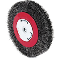 Meule 101F-3M &agrave; fils cr&ecirc;p&eacute;s, 6" dia., Fils 0,014", Arbre 1/2"/2"/5/8" St. Lawrence Industrial & Safety Supply