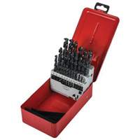 Jeu de forets courts, 29 morceaux, Acier rapide St. Lawrence Industrial & Safety Supply