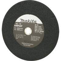 Meule abrasive pour scies &agrave; tronçonner et meuleuses dangle, 12" x 7/64", Arbre de 1", 4500 Tr/min St. Lawrence Industrial & Safety Supply