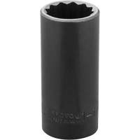 Douille, Chocs, 1-1/8", Prise 1/2", 12 pans, Profond St. Lawrence Industrial & Safety Supply