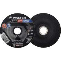 HP Combo Depressed Center Combination Wheel, 4-1/2" x 1/8", 7/8" Arbor, Type 27 St. Lawrence Industrial & Safety Supply