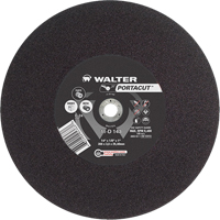 Meule &agrave; tronçonner rapide en acier inoxydable Portacut, 14" x 1/8", Arbre de 1", Type 1, Carbure de silicium, 5400 Tr/min St. Lawrence Industrial & Safety Supply