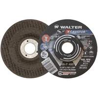 Meule XCAVATOR, 4-1/2" x 1/4", Arbre 7/8", Zirconium, Type 27 St. Lawrence Industrial & Safety Supply