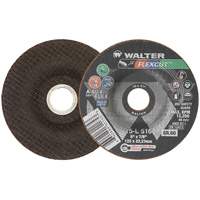 FLEXCUT Grinding Wheel, 5", 60 Grit, Aluminum Oxide, 7/8", 12200 RPM, Type 29 St. Lawrence Industrial & Safety Supply