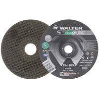 FLEXCUT MILL SCALE Grinding Wheel, 7", 36 Grit, Aluminum Oxide, 7/8", 8600 RPM, Type 29 St. Lawrence Industrial & Safety Supply