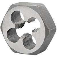 Hexagon Rethreading Bolt Die, 1.3" Dia., M16x2 Thread, High Speed Steel St. Lawrence Industrial & Safety Supply