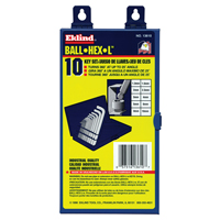 Balldrive Hex Key, Hex End, 5/64" x 3.2" L, L Shape St. Lawrence Industrial & Safety Supply