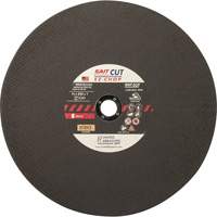 Chop Saw Wheel, 12" x 0.093"/3/32", 1" Arbor, Type 1, Aluminum Oxide, 5100 RPM St. Lawrence Industrial & Safety Supply