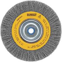 Brosse &agrave; fils torsad&eacute;s d&eacute;tabli, 6" dia., Fils 0,014", Arbre 5/8" - 1/2" St. Lawrence Industrial & Safety Supply