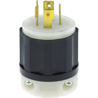 Industrial Grade Locking Device, Nylon, 20 Amps, 125 V/250 V, L14-20P St. Lawrence Industrial & Safety Supply