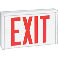Stella Exit Signs - Exit, LED, 12" L x 12" W, English St. Lawrence Industrial & Safety Supply