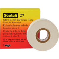 Scotch&reg; 27 Glass Cloth Electrical Tape, 19 mm (3/4") W x 20 m (66') L St. Lawrence Industrial & Safety Supply