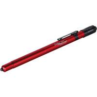 Lampe stylo Stylus, DEL, 11 lumens, Corps en Aluminium, piles AAAA, Compris St. Lawrence Industrial & Safety Supply