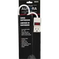 Limiteur de surtension, 6 Prises, 200 J, 1875 W, Cordon 3' St. Lawrence Industrial & Safety Supply