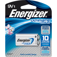 Batteries au lithium, 9 V St. Lawrence Industrial & Safety Supply