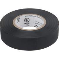 Electrical Tape, 19 mm (3/4") x 18 M (60'), Black, 7 mils St. Lawrence Industrial & Safety Supply