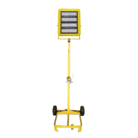 Single-Head Cart with Winch, LED, 200 W, 30000 Lumens, Aluminum Housing St. Lawrence Industrial & Safety Supply