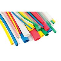 Heat Shrink Tubing, Thin Wall, 1/2', 0.25" (6.35mm) - 0.25" (6.35mm) St. Lawrence Industrial & Safety Supply