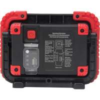 Lampe de travail portative, DEL, 10 W, 1000 lumens, Boîtier en Plastique St. Lawrence Industrial & Safety Supply