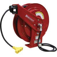 70000 Power Cord Reel, 100', SEOOW, 12 Gauge, 15 A St. Lawrence Industrial & Safety Supply