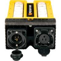 Syst&egrave;me avec t&ecirc;te d'&eacute;clairage modulaire et support, DEL, 24 W, 3000 lumens, Boîtier en Aluminium St. Lawrence Industrial & Safety Supply