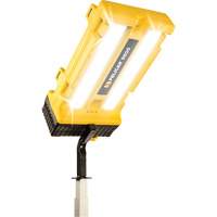 Syst&egrave;me avec t&ecirc;te d'&eacute;clairage modulaire et support, DEL, 24 W, 3000 lumens, Boîtier en Aluminium St. Lawrence Industrial & Safety Supply