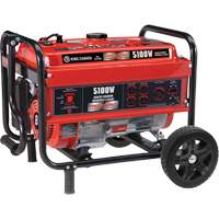 Generator with Wheel Kit, 5100 W Surge, 4000 W Rated, 120 V/240 V, 15 L Tank St. Lawrence Industrial & Safety Supply