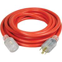 Generator Extension Cord with Quad Tap, Outdoor, 10 AWG, 30 A, 4 Outlet(s), 25' St. Lawrence Industrial & Safety Supply