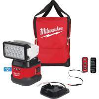 Ensemble d'&eacute;clairage orientable polyvalent &agrave; t&eacute;l&eacute;commande, DEL, 4250 lumens St. Lawrence Industrial & Safety Supply