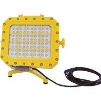Diffuseur anti-d&eacute;flagration avec support pour plancher, DEL, 40 W, 5600 lumens, Boîtier en Aluminium St. Lawrence Industrial & Safety Supply
