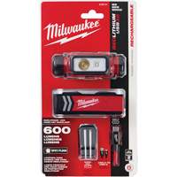 Lampe frontale pour casque de s&eacute;curit&eacute; USB REDLITHIUM, DEL, 600 lumens, 5 hres de fonctionnement, piles Rechargeable St. Lawrence Industrial & Safety Supply