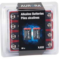 Piles alcalines industrielles, 9 V St. Lawrence Industrial & Safety Supply