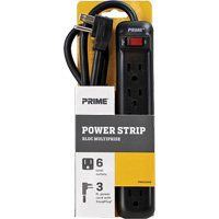 Bloc multiprise, 6 Prise(s), 3', 15 A, 1875 W, 125 V St. Lawrence Industrial & Safety Supply